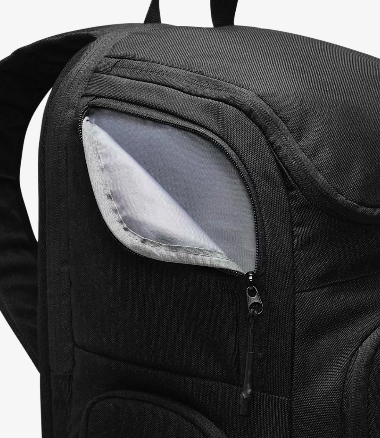 Nike Swim 35 Liters Repel Water Repellent Backpack Multi Pockets Zip BLACK NWT